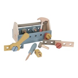 Little Dutch - Ξύλινη εργαλειοθήκη με 20 εργαλεία (LD7078)