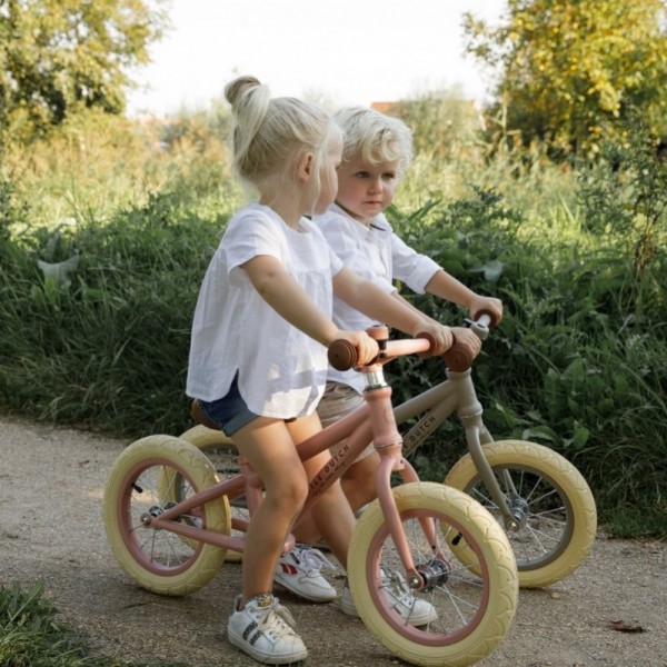 Little Dutch - Μεταλλικό ποδήλατο ισορροπίας (Pink) (LD8000)