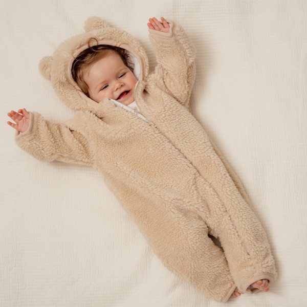 Little Dutch - Ολόσωμη Φόρμα Babby Bunny Sand (LD-CL0782-21)