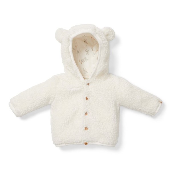 Little Dutch - Μπουφάν Baby Bunny Off White (LD-CL2589-21)