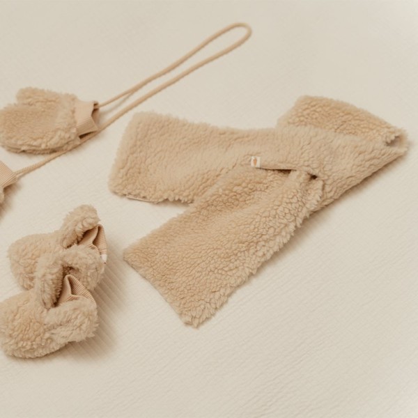 Little Dutch - Κασκόλ Teddy Sand Size 1 (LD-CL5182-21)