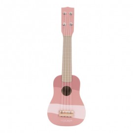 Little Dutch - Ξύλινη κιθάρα ροζ (LD7014)