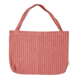 LITTLE DUTCH - Τσάντα μητρότητας Jacquard Terry (ροζ) (LD-ΤΕ40851751)
