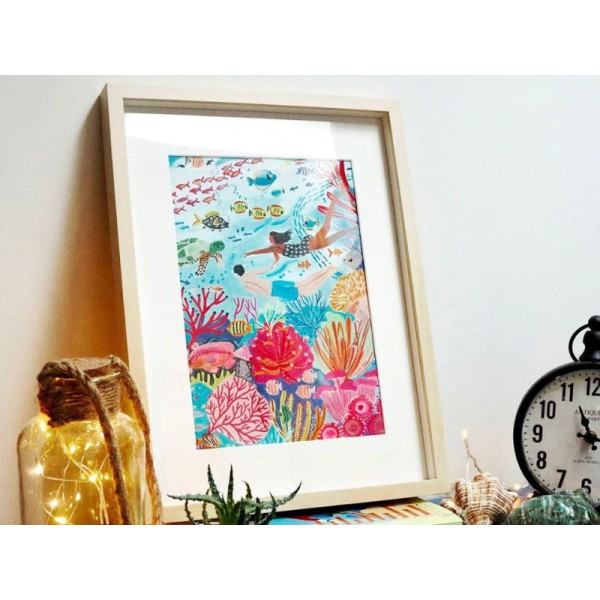 La Petit Epicerie - Ζωγραφική με Νούμερα Coral Reef by Miranda Sofroniou (LPE350024)