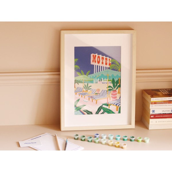 La Petit Epicerie - Ζωγραφική με Νούμερα The Motel Pool by Jessica Smith (LPE350036)