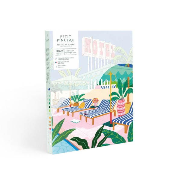 La Petit Epicerie - Ζωγραφική με Νούμερα The Motel Pool by Jessica Smith (LPE350036)