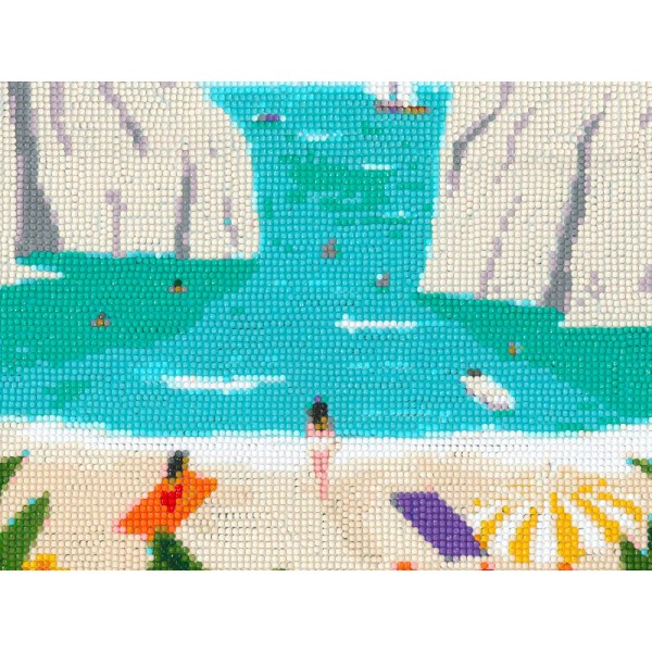 La Petit Epicerie - Κατασκευή με Διαμάντια Stiniva Beach by Maja Tomljanovic (LPE352006)