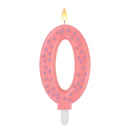 Legami - Candle Happy Number 0 Pink ( NUC0001)