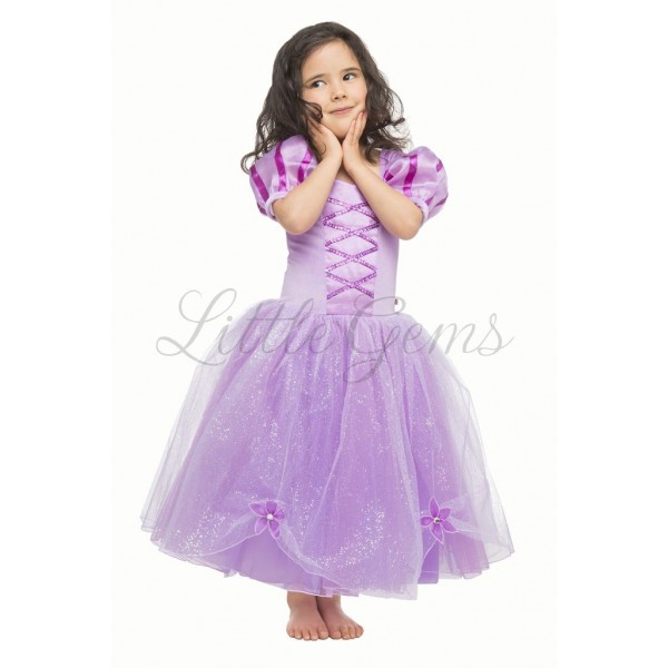 Little Gems - Στολή Rapunzel Inspired Dress Large (35413)