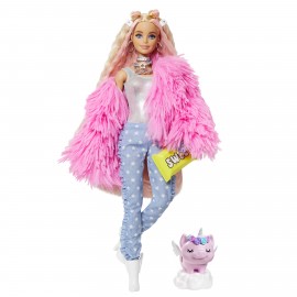 Barbie - Extra Fluffy Pink Jacket (GRN28)
