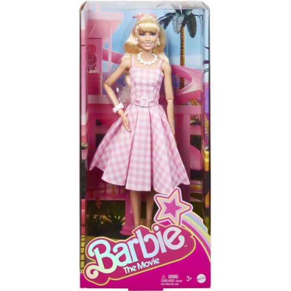 Barbie Movie - Pink Gingham Dress (HPJ96)