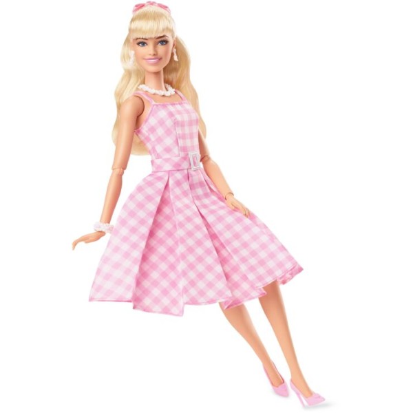 Barbie Movie - Pink Gingham Dress (HPJ96)