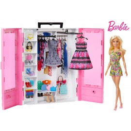 Barbie - Νέα Ντουλάπα με Κούκλα (GBK12)
