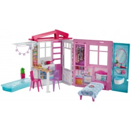 Barbie - Νέο Σπιτάκι Βαλιτσάκι (FXG54)