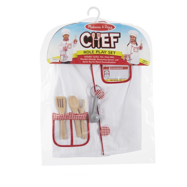 Melissa & Doug - Παιδική στολή Chef (14838)