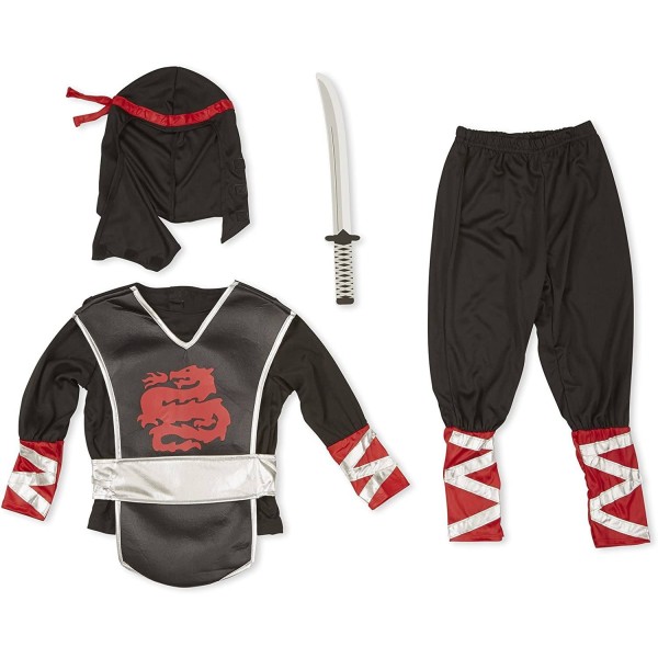 Melissa & Doug - Παιδική στολή Ninja (18542)
