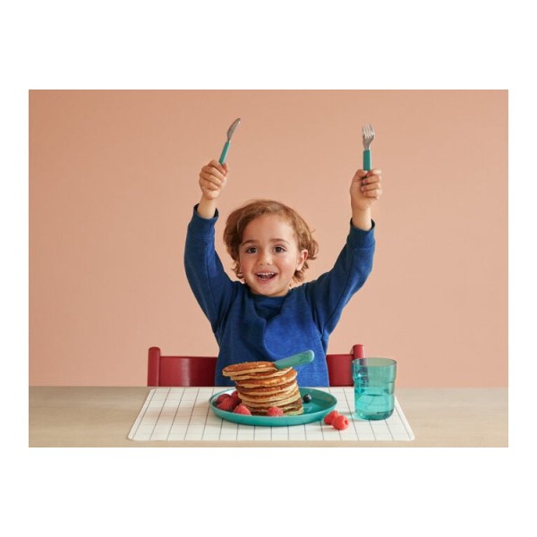 Mepal - Παιδικό σετ φαγητού 6 τεμαχίων ροζ (MEP108041078400)