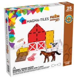 Magna Tiles - Μαγνητικό Παιχνίδι 25 κομματιών Farm (22125)