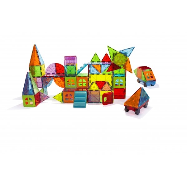 Magna Tiles - Μαγνητικό Παιχνίδι 110 κομματιών Metropolis (20110)