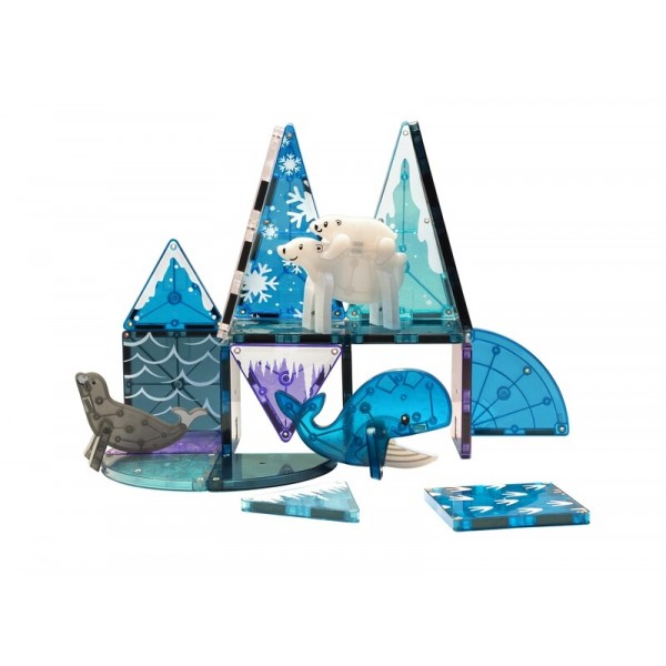 Magna Tiles - Μαγνητικό Παιχνίδι 25 κομματιών Arctic (21125)