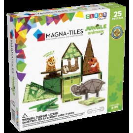 Magna Tiles - Μαγνητικό Παιχνίδι 25 κομματιών Jungle (21225)