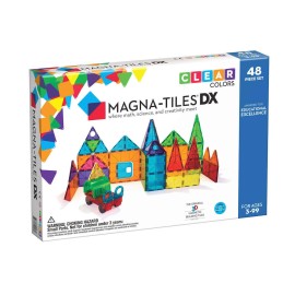 Magna Tiles - Μαγνητικό Παιχνίδι 48 κομματιών DX (12148)