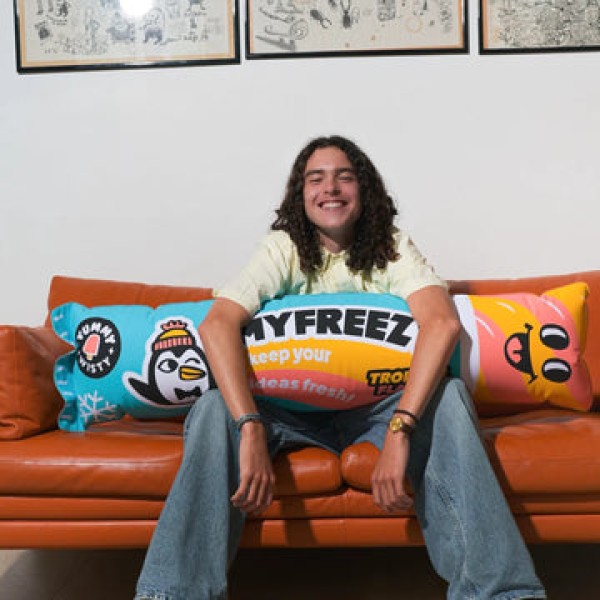 OMY - Φουσκωτό μαξιλάρι δαπέδου Freezy (OMY-BIG04)