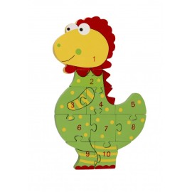 Orange Tree Toys - Παζλ με Νούμερα Δεινόσαυρος (05427)