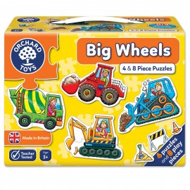 Orchard Toys - Big Wheels Jigsaw Puzzle (ORCH201)