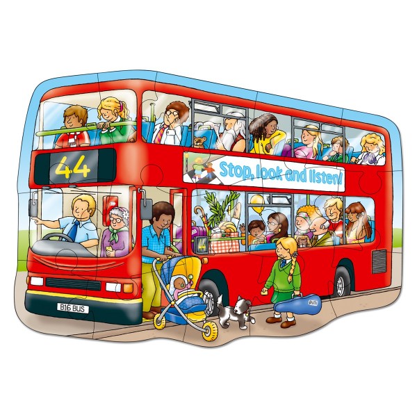 Orchard Toys - Big Red Bus Jigsaw Puzzle (ORCH249)