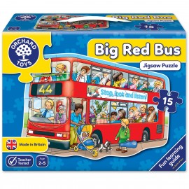 Orchard Toys - Big Red Bus Jigsaw Puzzle (ORCH249)