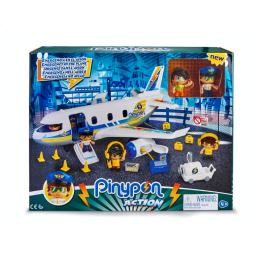 Pinypon Action - Αεροπλάνο & 2 Φιγούρες