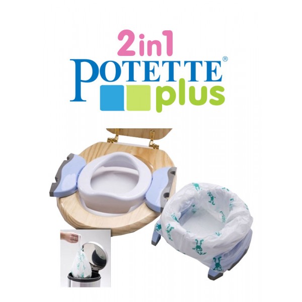 Potette plus - ΦΟΡΗΤΟ ΓΙΟΓΙΟ ΤΑΞΙΔΙΟΥ White- pink (5603)