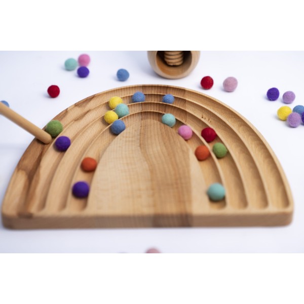 Pagalou - Montessori Rainbow Board (Αισθητηριακό Ουράνιο Τόξο) (P254065)