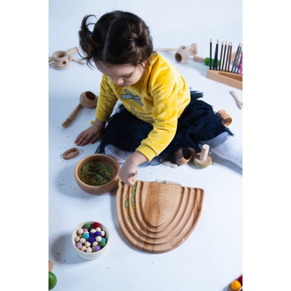 Pagalou - Montessori Rainbow Board (Αισθητηριακό Ουράνιο Τόξο) (P254065)