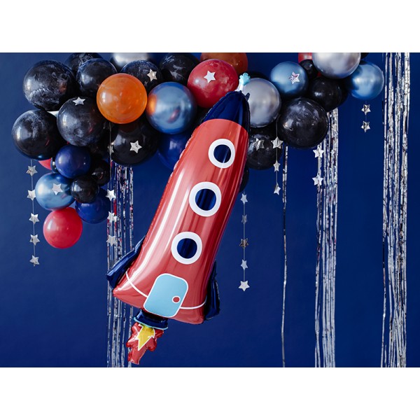 PartyDeco - Μπαλόνι Πύραυλος 44 x 115cm (FB61)