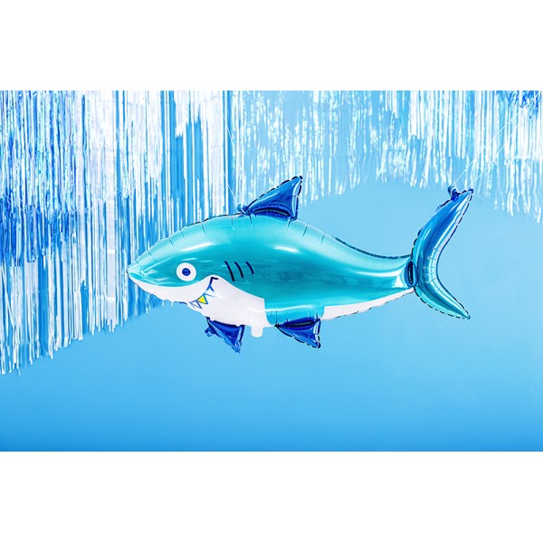PartyDeco - Μπαλόνι Καρχαρίας 92 x 48cm (FB69)
