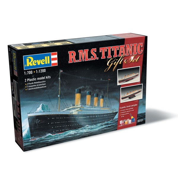 Revell - Set R.M.S. Titanic 1:700 + 1:1200 (R05727)