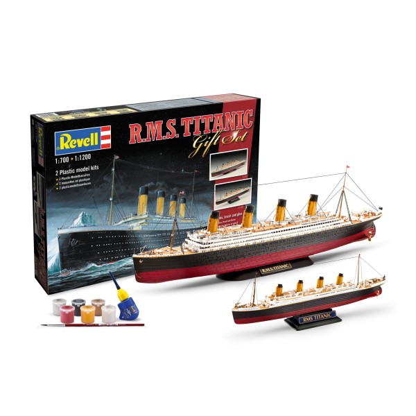 Revell - Set R.M.S. Titanic 1:700 + 1:1200 (R05727)