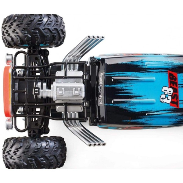 Revell - HotRod Muscle Racer Blue-Black RC (R24446)