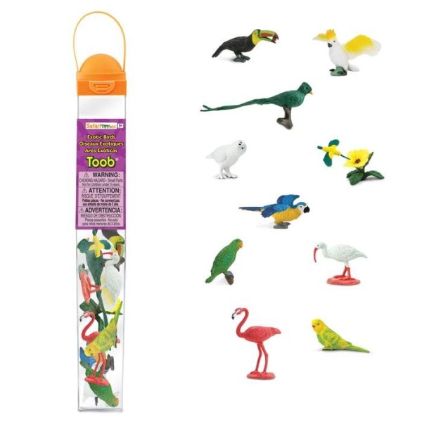Safari Ltd - Toob Exotic Birds (680404)