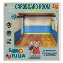 Sam and Julia - Cardboard Kids Bedroom (SM124413)