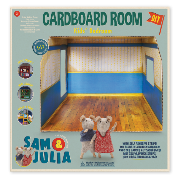 Sam and Julia - Cardboard Kids Bedroom (SM124413)