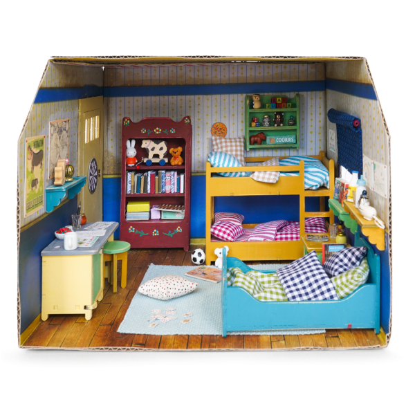 Sam and Julia - Cardboard Kids Bedroom (SM124413)