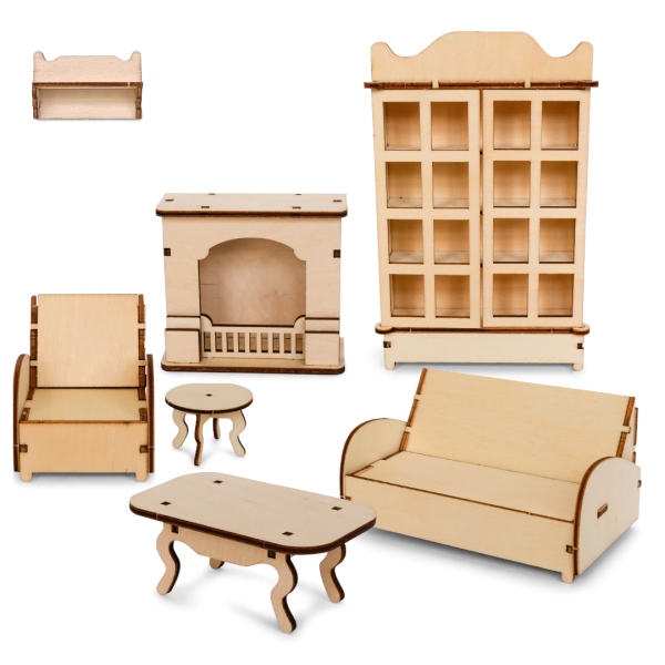 Sam and Julia - Living Room Furniture Kit (SM606613)