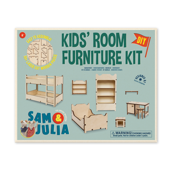Sam and Julia - Kids Room Furniture Kit (SM606620)