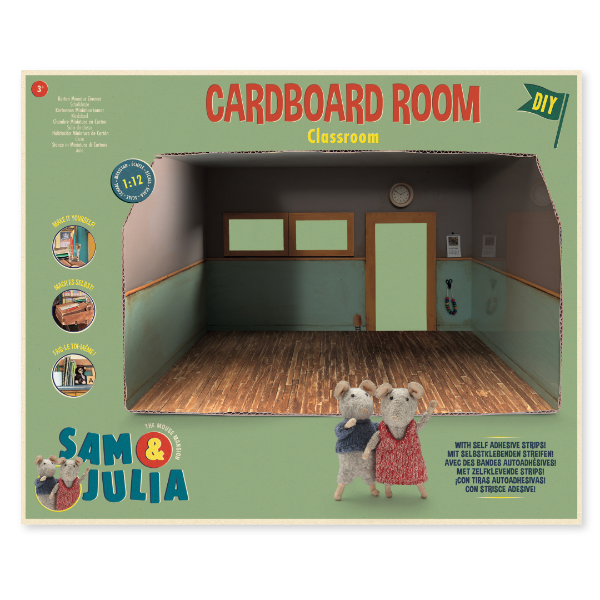 Sam and Julia - Cardboard Classroom (SM900018)