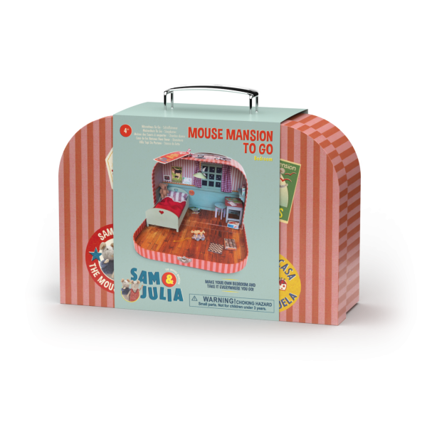 Sam and Julia - Mouse Mansion To Go - Bedroom (SM908157)