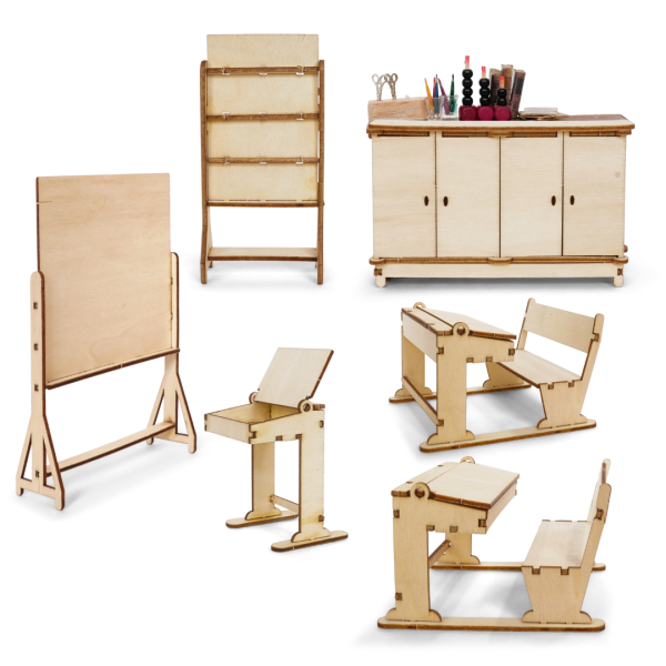 Sam and Julia - Classroom Furniture Kit (SM908720)