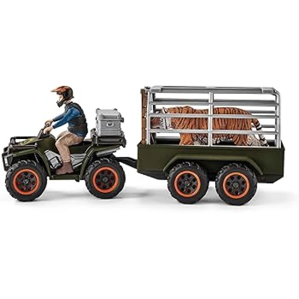 Schleich - Γουρούνα με Τρέιλερ για Διάσωση Ζώων (42351)